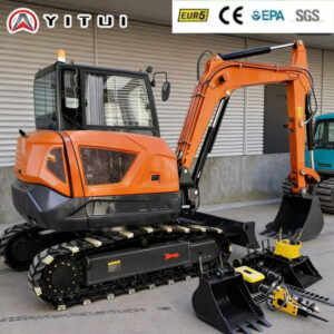 Customized 6.5 Ton Mini Hydraulic Excavator